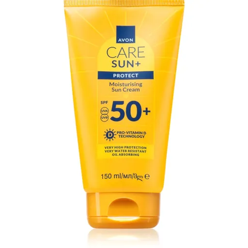 Avon Care Sun + Protect hydratační krém na opalování SPF 50+ 150 ml