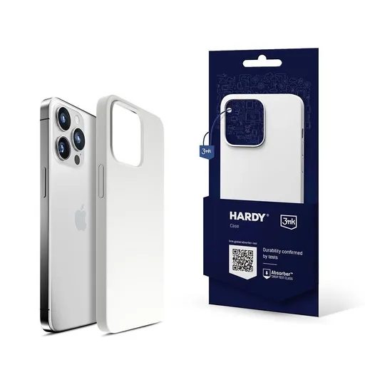3mk ochranný kryt HARDY Silicone MagCase pro Apple iPhone 13 Pro, White