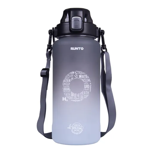 RUNTO Láhev TANKER 2000ml Grey