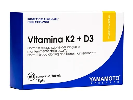 Vitamina K2+D3 - Yamamoto 60 tbl.