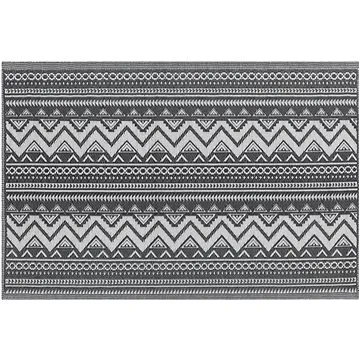 Venkovní koberec 120 x 180 cm černý NAGPUR, 202275 (beliani_202275)