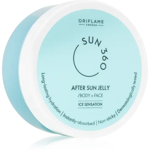 Oriflame Sun 360 chladivý gel po opalování na tělo a obličej 150 ml