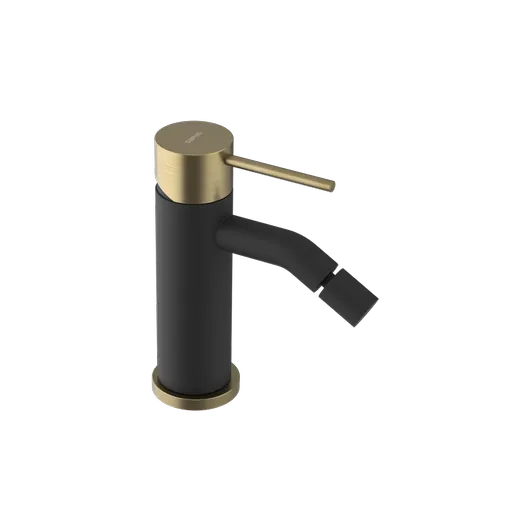 SAPHO ULTRAMIX stojánková bidetová baterie, černá mat/zlato mat UT003BG
