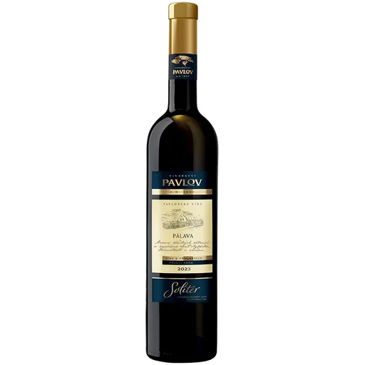 Vinařství Pavlov Pálava 2023 pozdní sběr Solitér