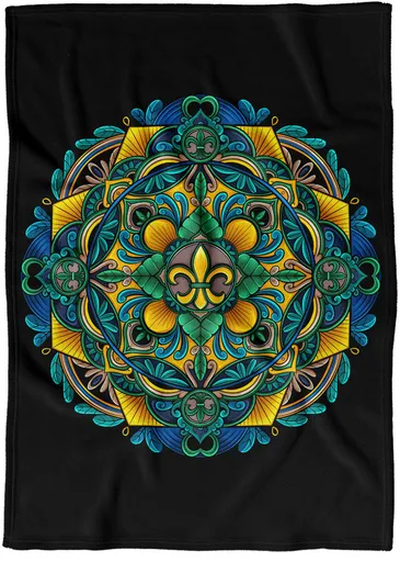 Deka Skautská mandala (Podšití beránkem: NE)