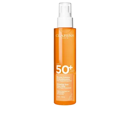 Clarins Tělová mlha na opalování SPF 50+ Glowing (Body Sun Care Mist) 150 ml