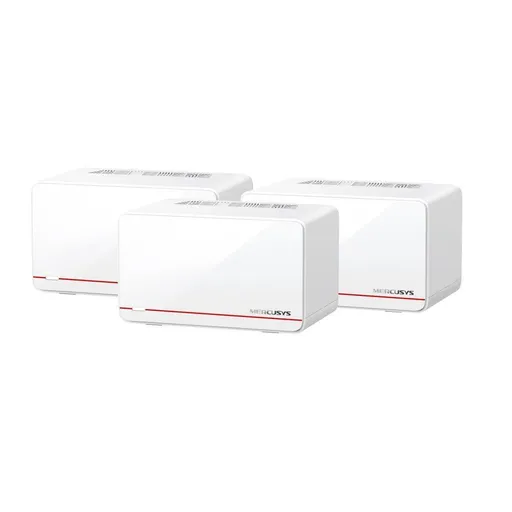 MERCUSYS Halo H37BE(3-pack) WiFi7 Mesh (BE6500, 2, 4GHz/5GHz, 2x2, 5GbELAN/WAN, 1xGbELAN/WAN)