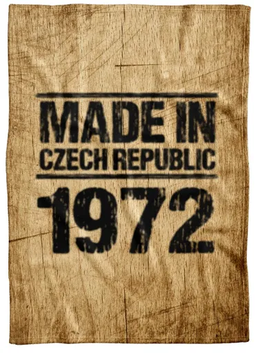 Deka Made In (rok: 1972, Podšití beránkem: NE)