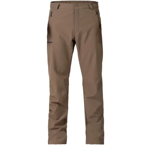 Hannah GARDY Pánské membránové softshellové kalhoty, hnědá, velikost