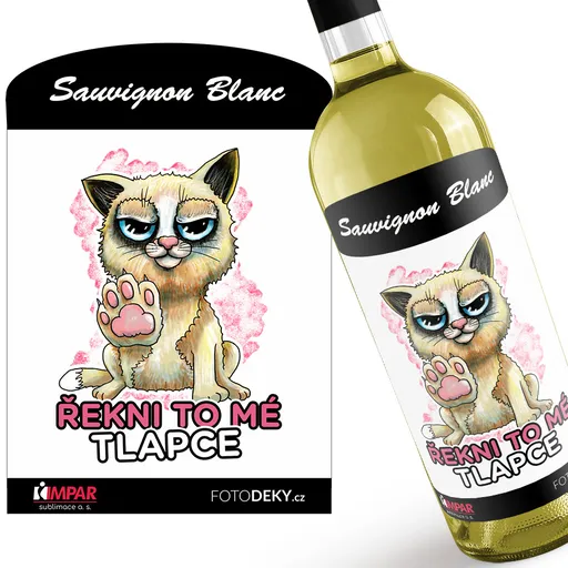 Víno Řekni to mé tlapce (Druh Vína: Bílé víno)