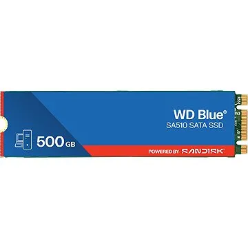 WD Blue SA510 SATA 500GB M.2 (WDS500G3B0B)