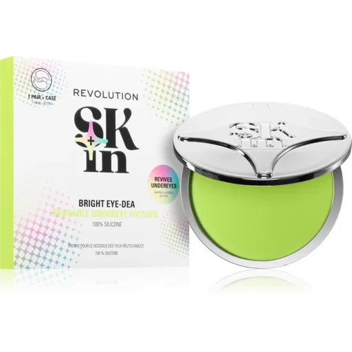 Revolution Skincare Bright Eye-dea opakovaně použitelné polštářky na oči 2 ks
