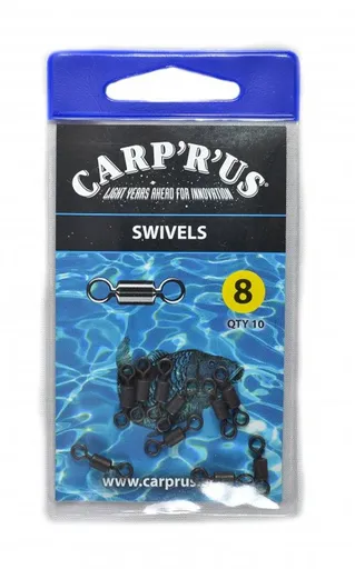 Carp ´R´ Us Obratlík Swivel vel.8 10ks,Carp ´R´ Us Obratlík Swivel vel.8 10ks
