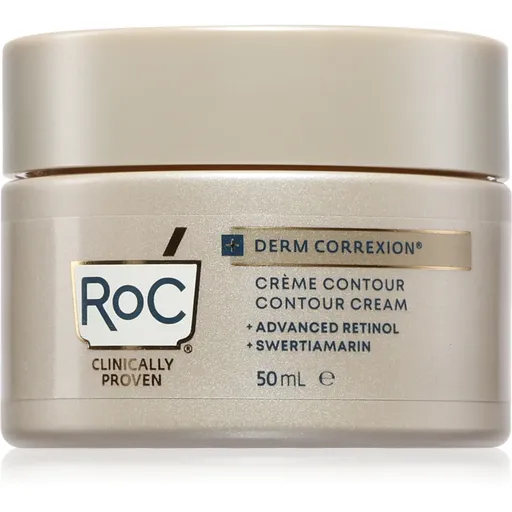 RoC Derm Correxion Contour zpevňující protivráskový krém na obličej s retinolem 50 ml