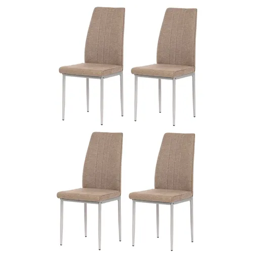 Sada jídelních židlí DCL-379 BR2, 4 ks