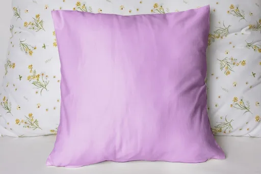 Polášek Jednobarevný povlak na polštář Jersey - Světle fialová | 50 x 50 cm