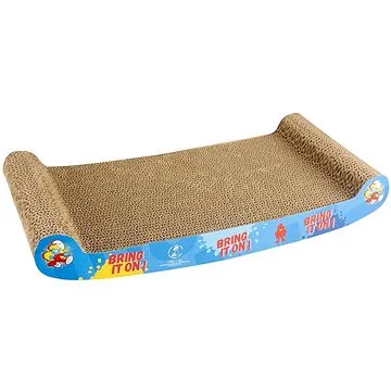 DUVO+ Šmoulové Škrabadlo s catnipem 45 × 22 × 13 cm (5414365391539)