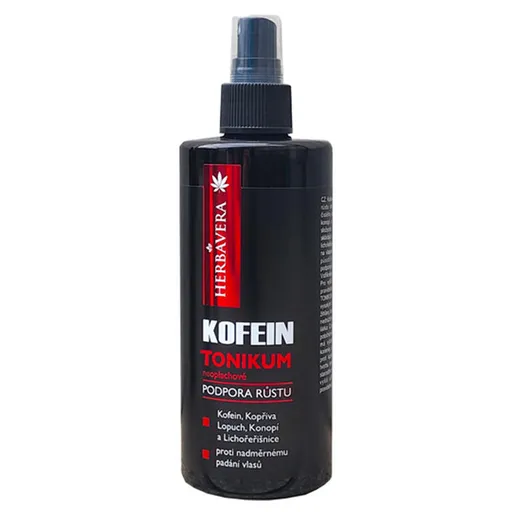 Vlasové tonikum KOFEIN & KOPŘIVA na podporu růstu vlasů