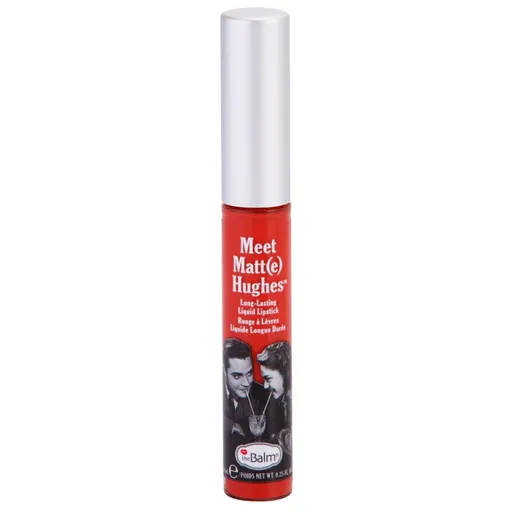 theBalm Meet Matt(e) Hughes Long Lasting Liquid Lipstick dlouhotrvající tekutá rtěnka odstín Honest 7.4 ml