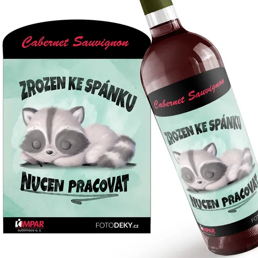 Víno Zrozen ke spánku (Druh Vína: Červené víno)