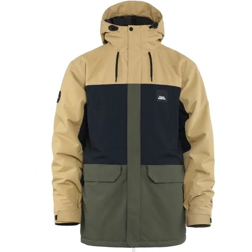 Horsefeathers CORDON II Pánská lyžařská/snowboardová bunda, béžová, velikost XXL