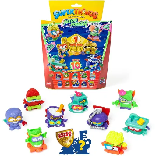 SuperThings figurka NeonPower - 10 ks