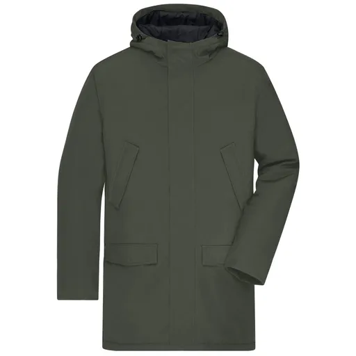 James & Nicholson (Daiber) Elegantní pánská zimní parka JN1176 - Olivově zelená | L