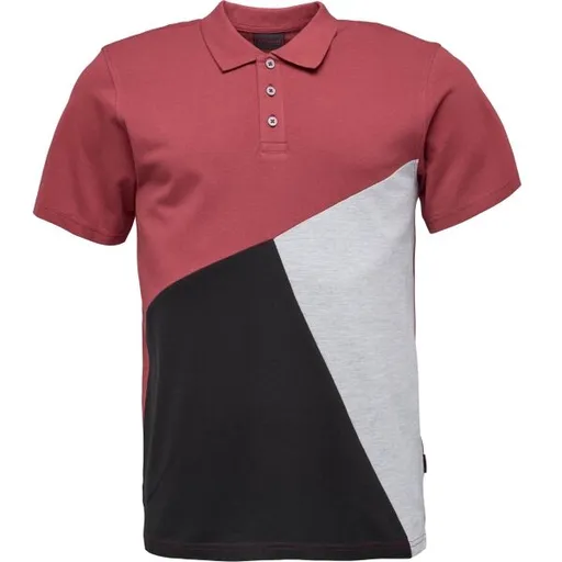 Willard WANDAR Pánské triko s límečkem, vínová, velikost XXL