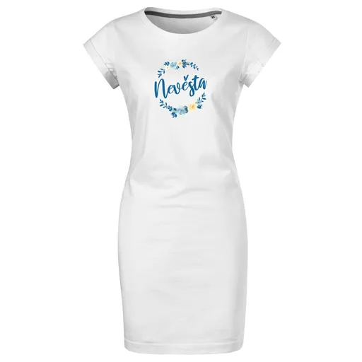 Bontis Šaty Nevěsta LUČNÍ VĚNEC - Bílá | 2XL