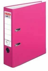 Herlitz - Pořadač A4/8 cm, růžový