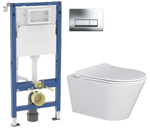 GEBERIT DuofixBasic s tlačítkem DELTA51 458.103.00.2 51CR MY1