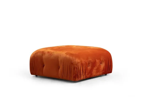 Taburet Bubble Pouffe - Orange
