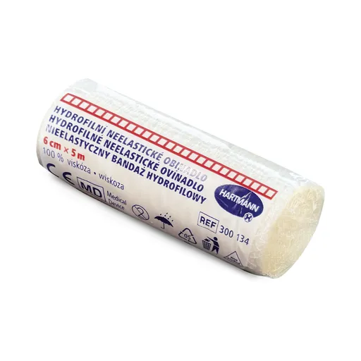 Hartmann Hydrofilní neelastické obinadlo 6 cm x 5 m 1 ks