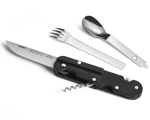 Tb outdoor kempingový nůž bivouac black