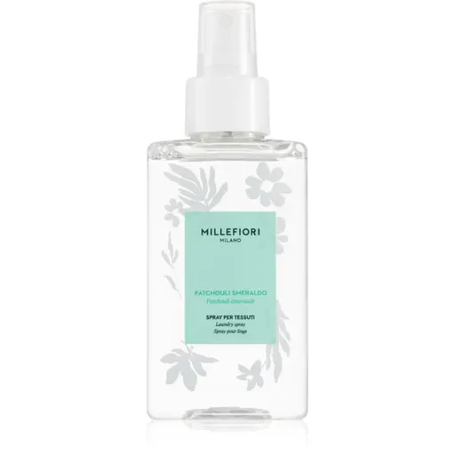 Millefiori Milano Laundry Patchouli Smeraldo vůně do prádla sprej 100 ml