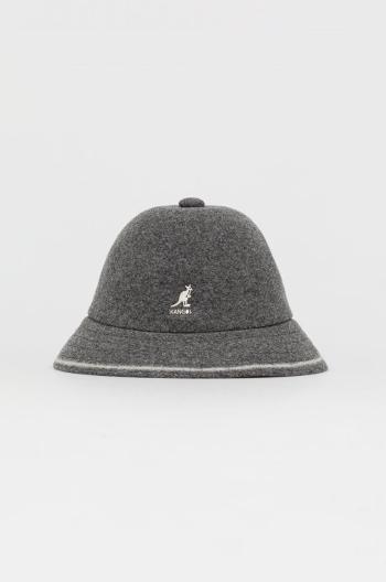 Klobouk Kangol šedá barva, vlněný, K3181ST.FO039-FO039