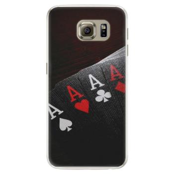 Silikonové pouzdro iSaprio - Poker - Samsung Galaxy S6 Edge