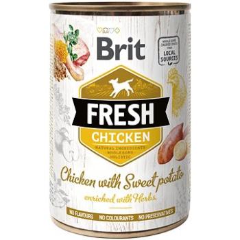 Brit Fresh chicken with sweet potato 400 g  (8595602533831)