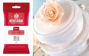 Bílá potahovací hmota Renshaw Extra White 250 g - Renshaw