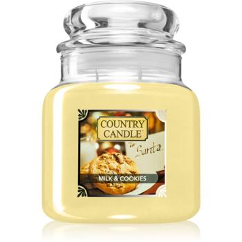 Country Candle Milk & Cookies vonná svíčka 453 g