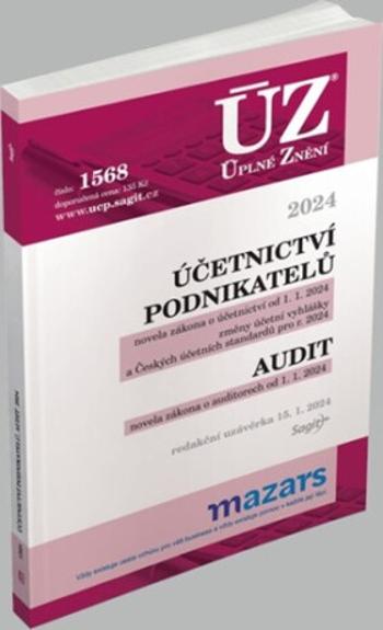 ÚZ 1568 Účetnictví podnikatelů, Audit, 2024