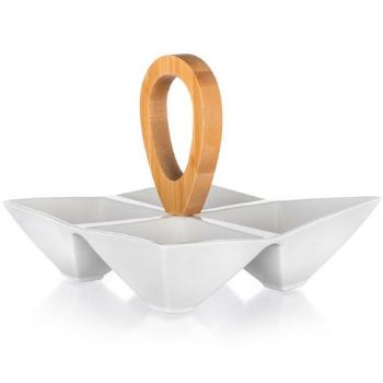 Boluri separate Banquet BRILLANTEBamboo, 21 x 21 x 17,5 cm