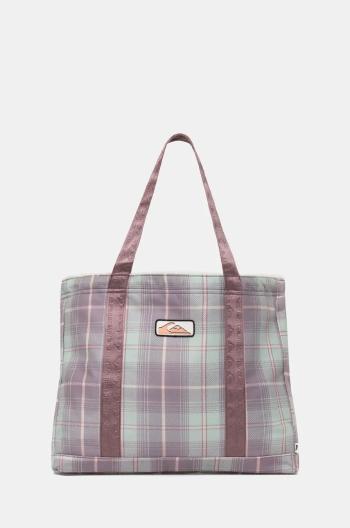 Kabelka Quiksilver Plaid Winter Bag růžová barva, EQYBT03036