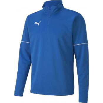 Puma TEAMGOAL 1 4 ZIP TOP Pánská sportovní mikina, modrá, velikost