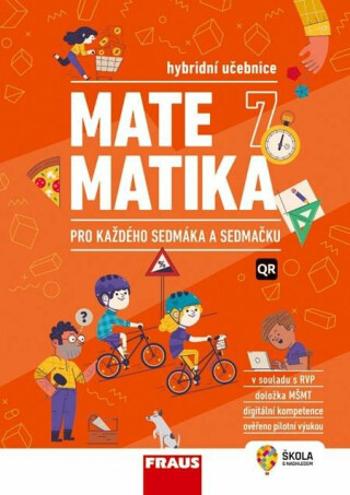 Matematika 7 pro každého sedmáka a sedmačku - Jan Frank, Martina Kašparová, Lukáš Honzík