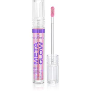 essence META GLOW MULTI-REFLECTIVE lesk na rty s holografickým efektem odstín 03 Pink Vision 3 ml