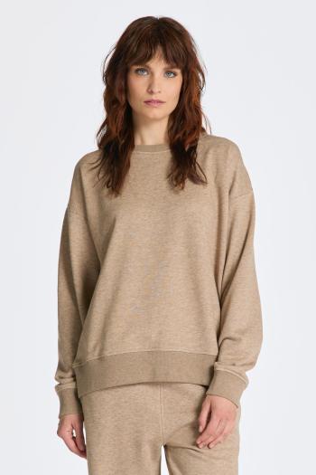 MIKINA GANT REL SHIELD C-NECK SWEAT DESERT BROWN