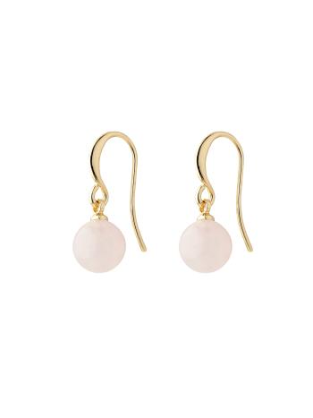 Pilgrim Fülbevalók 'Goldie'  arany / rózsaszín