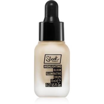 Sleek Highlighting Elixir Illuminating Drops tekutý rozjasňovač s kapátkem odstín Poppin Bottles 8 ml