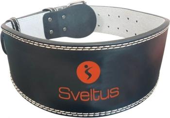 Sveltus Leather Weightlifting Black 105 cm Fitness pásek